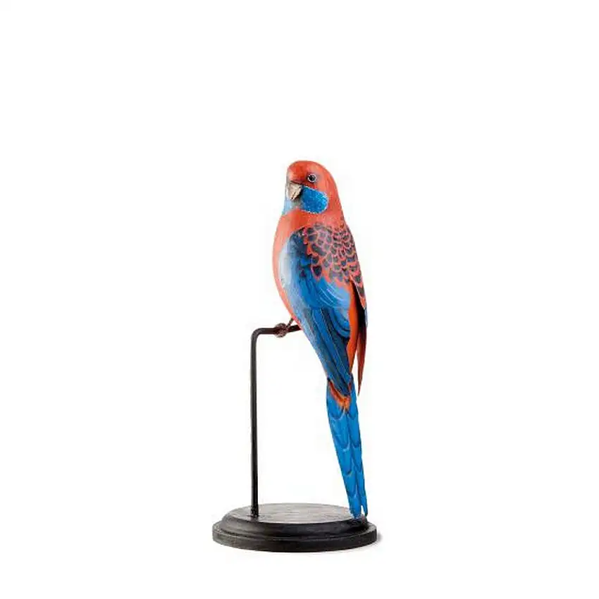 The Black Goose Crimson Rosella decorative - 1B128