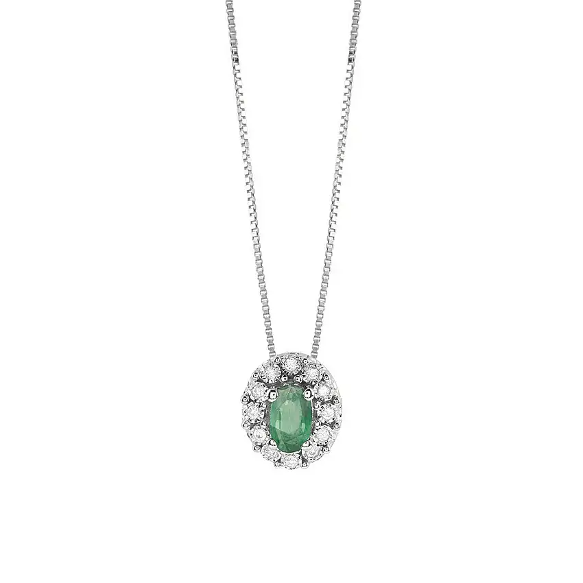 Bliss Women's Necklace Regal Emerald - 20094853