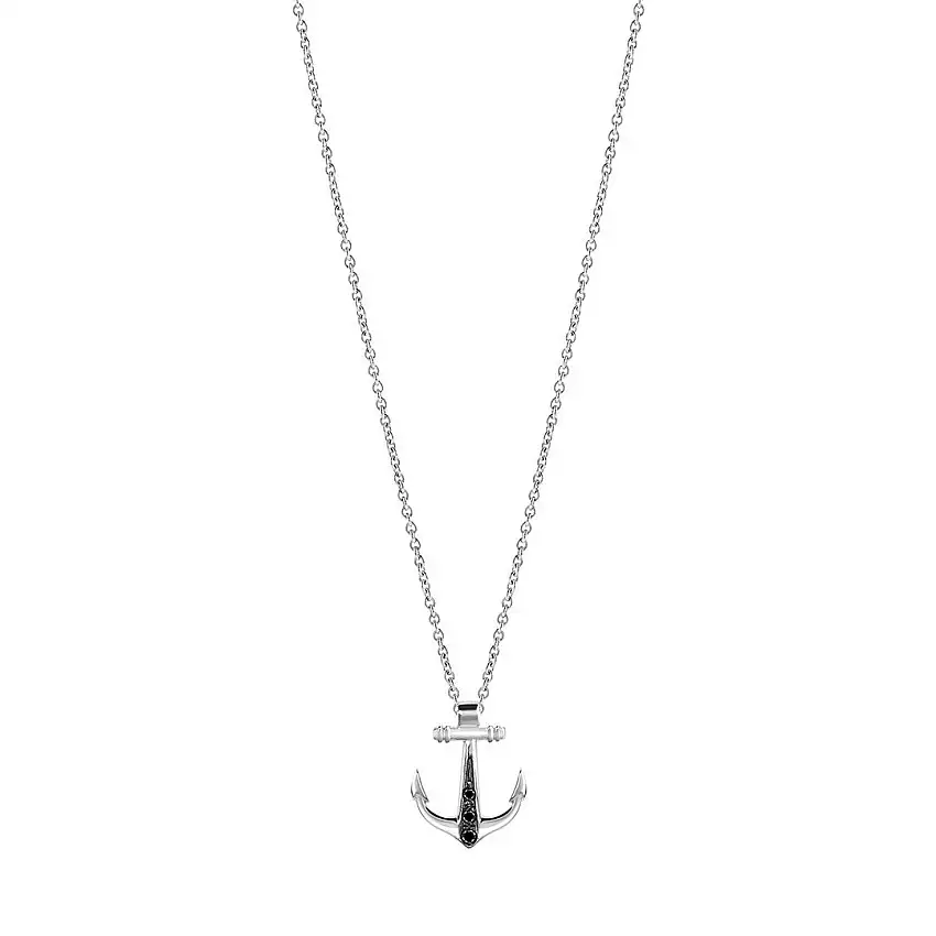 Bliss Men's Necklace Precius Anchor - 20087784