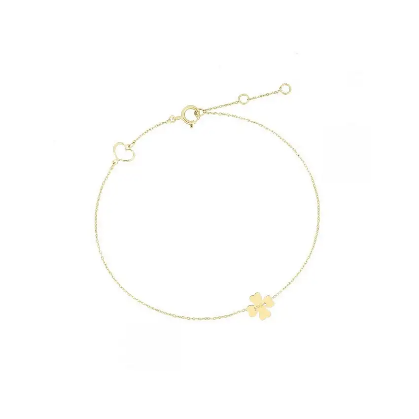 Maman et Sophie Petit Four-Leaf Clover Bracelet - brpdm9