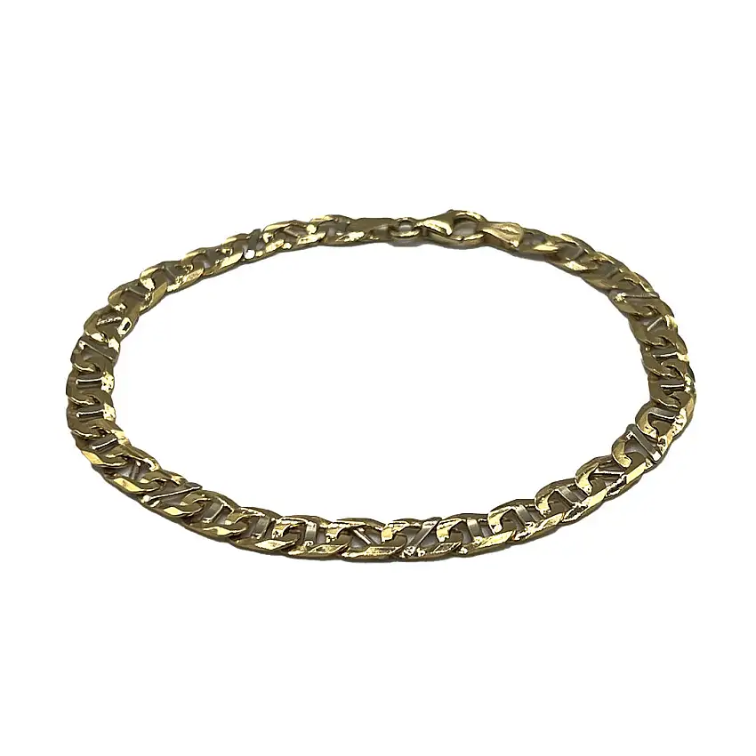 Men's Bracelet Yellow Gold Grumetta Gold House De Patto - 1D