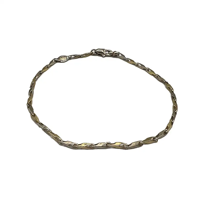 Gold House De Patto Men's Chain Bracelet Yellow Gold - 1M