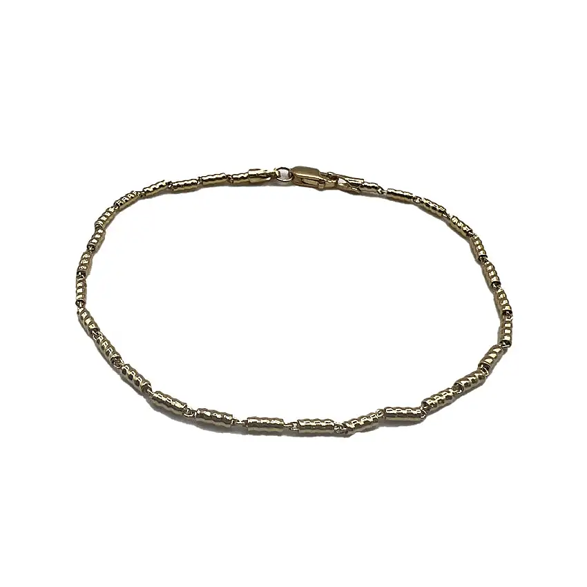 Yellow Gold Bracelet Barilotto Gold House De Patto - 1V