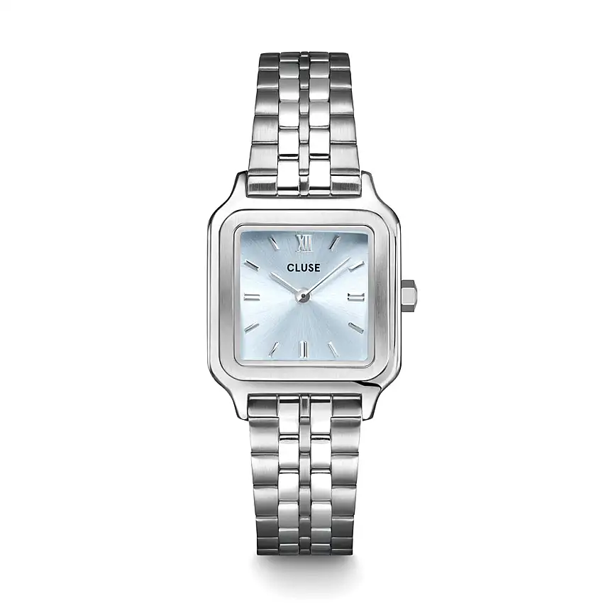 Cluse Women's Watch Gracieuse Petite Light Blue, Silver - CW11806
