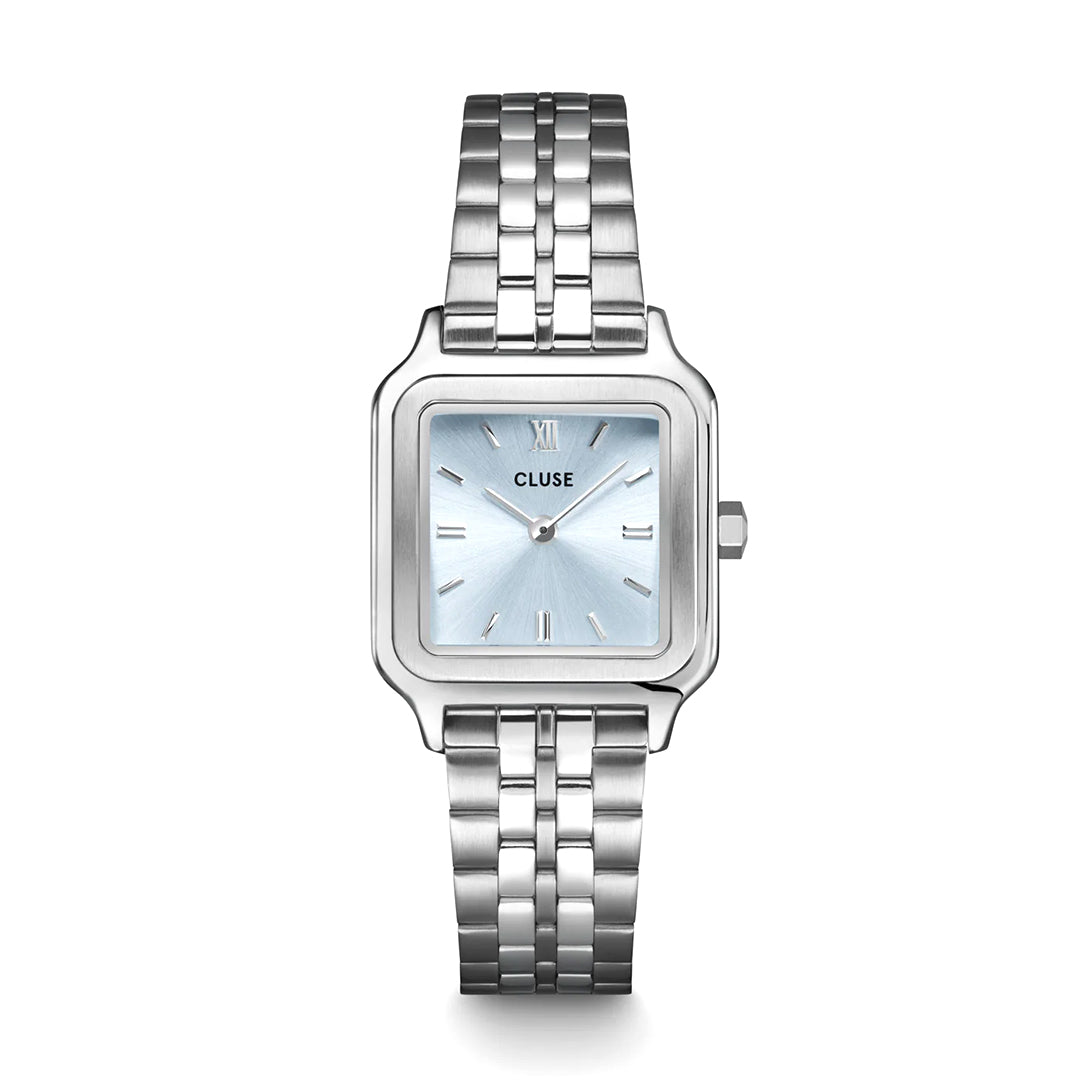 Cluse Women's Watch Gracieuse Petite Light Blue, Silver - CW11806