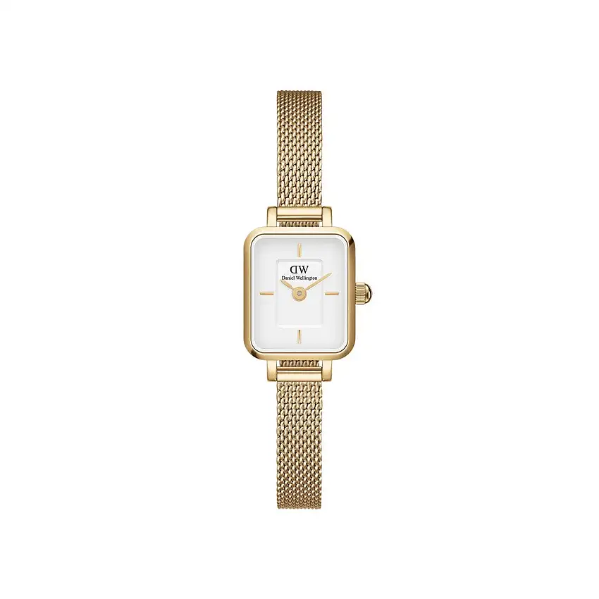 Daniel Wellington Women's Watch Quadro Mini Evergold - DW00100725