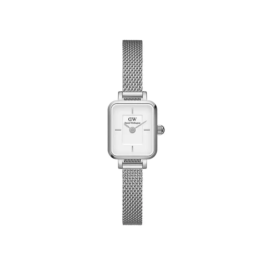 Daniel Wellington Quadro Mini Silver Women's Watch - DW00100726