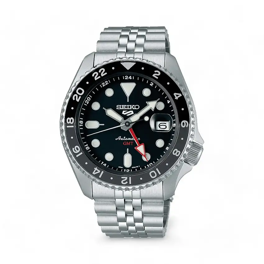 Seiko 5 Sport GMT Men's Watch Black - SSK001K1