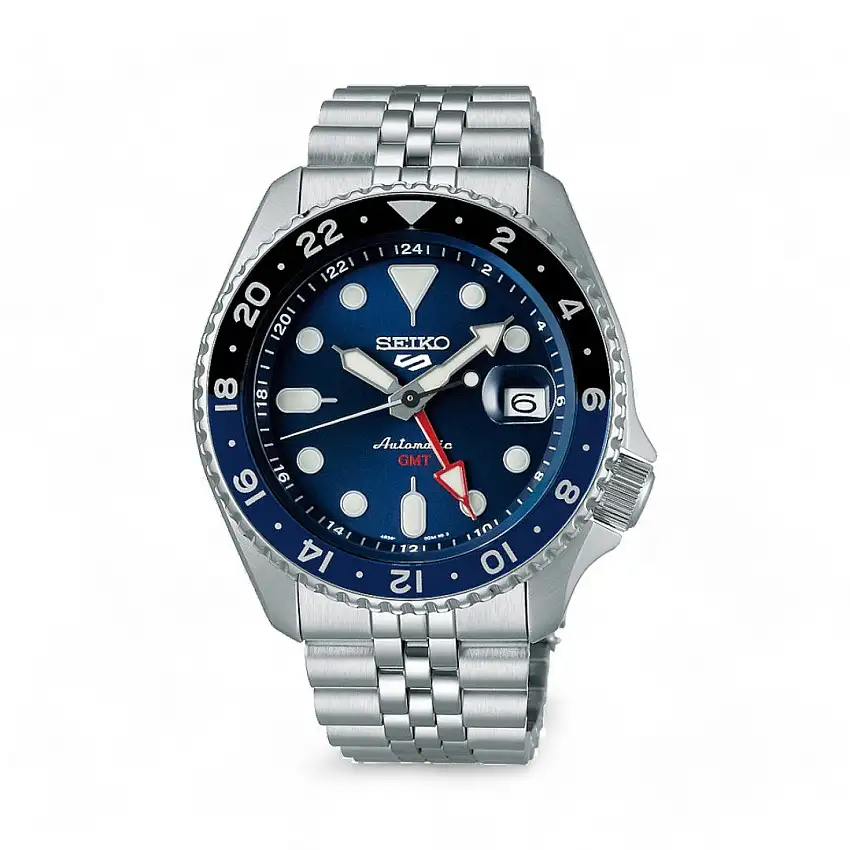 Seiko 5 Sport GMT Men's Watch Blue - SSK003K1
