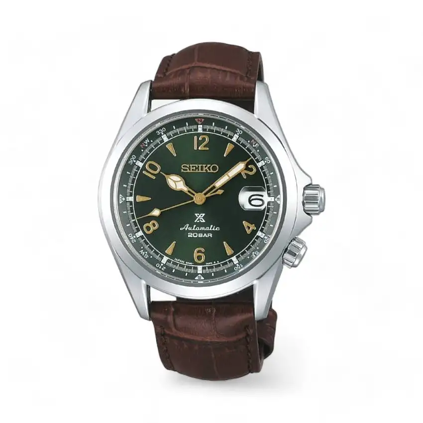 Seiko Alpinist Green Watch - SPB121J1