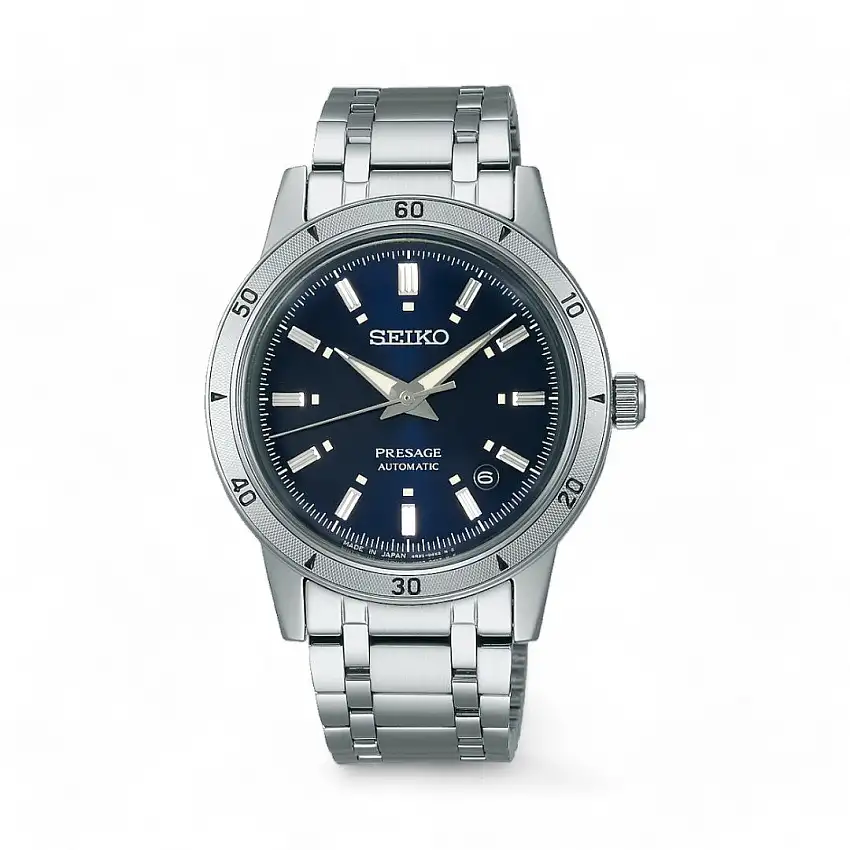 Seiko Men's Presage Blue Watch - SRPL07J1