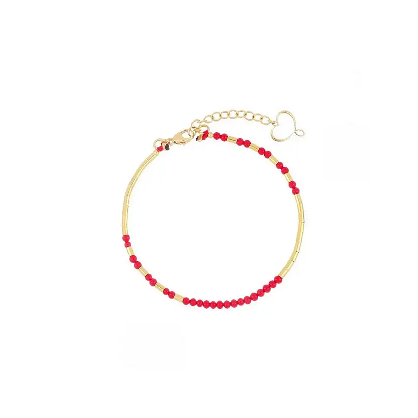 Women's Bracelet Maman et Sophie Mia Africa Coral - brmafco