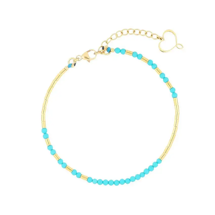 Maman et Sophie Mia Women's Bracelet Africa Turquoise - brmaftu