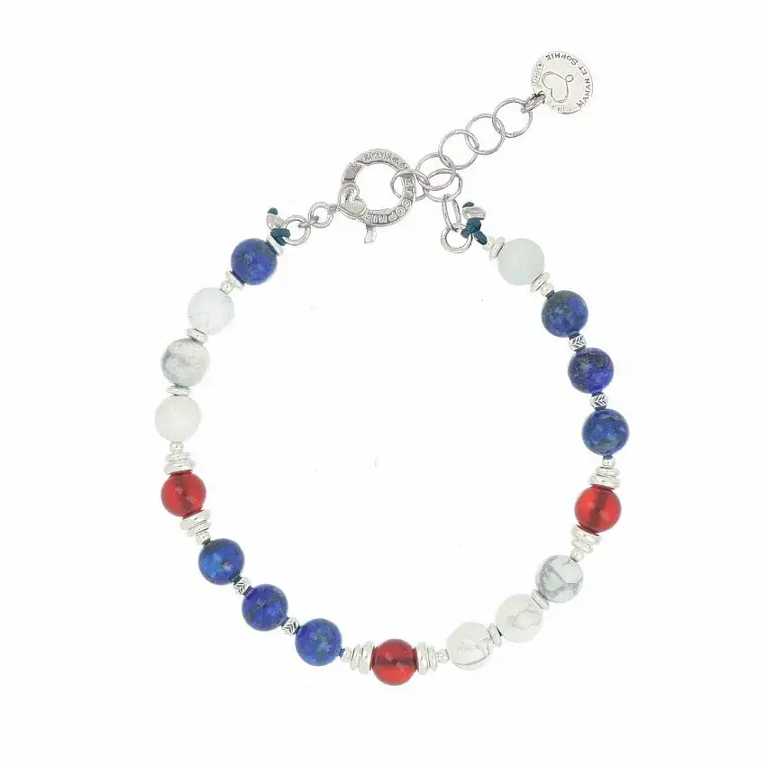 Maman et Sophie Tancredi Red and Blue Women's Bracelet - brtanlac