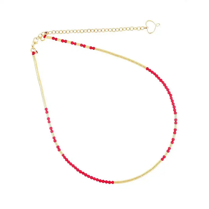 Maman et Sophie Africa Coral Women's Choker - gcmafco