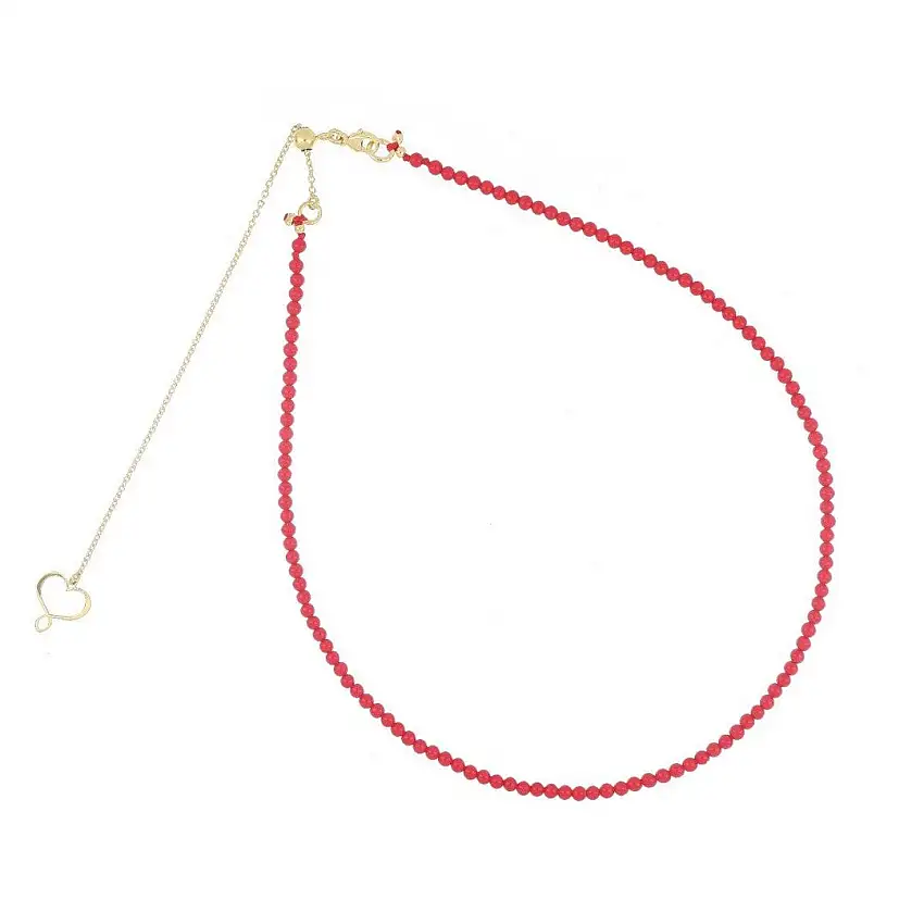 Maman et Sophie Women's Coral Choker - ghisf2co