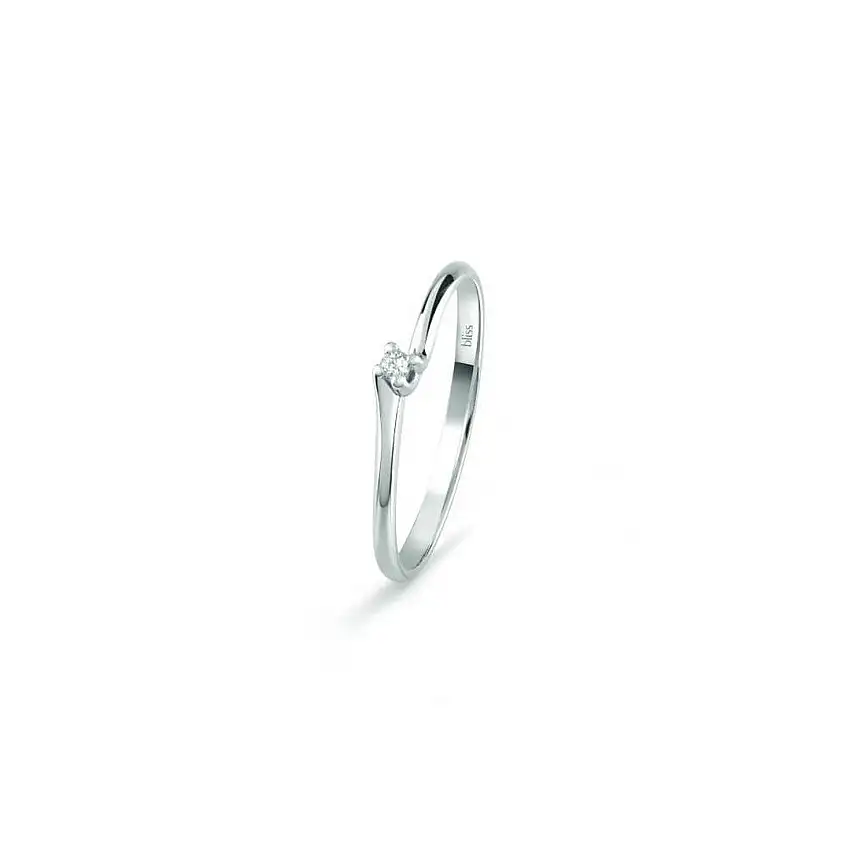Bliss Women's Ring Solitaire 0.04 - 20101303