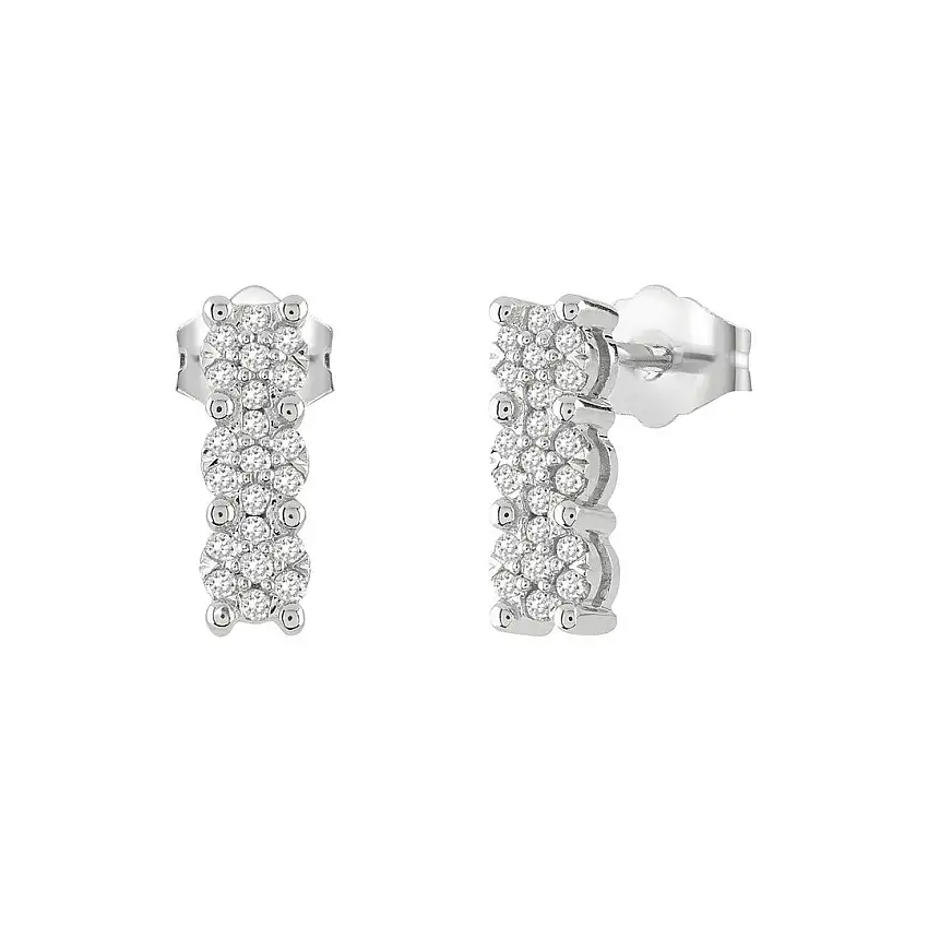 Bliss Trilogy Earrings Women Caresse - 20104772