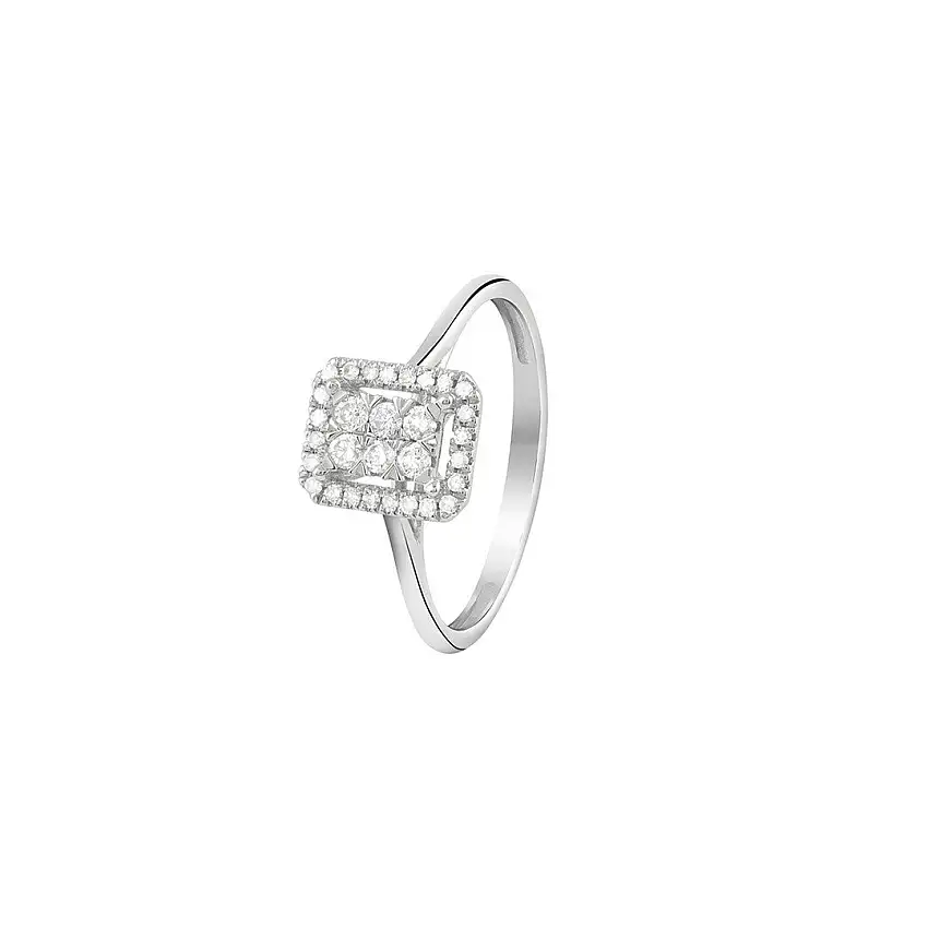 Bliss Solitaire Woman White Gold 0.07 - 20104802