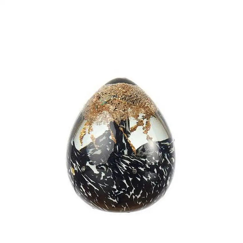 The Black Goose Paperweight - 1B104