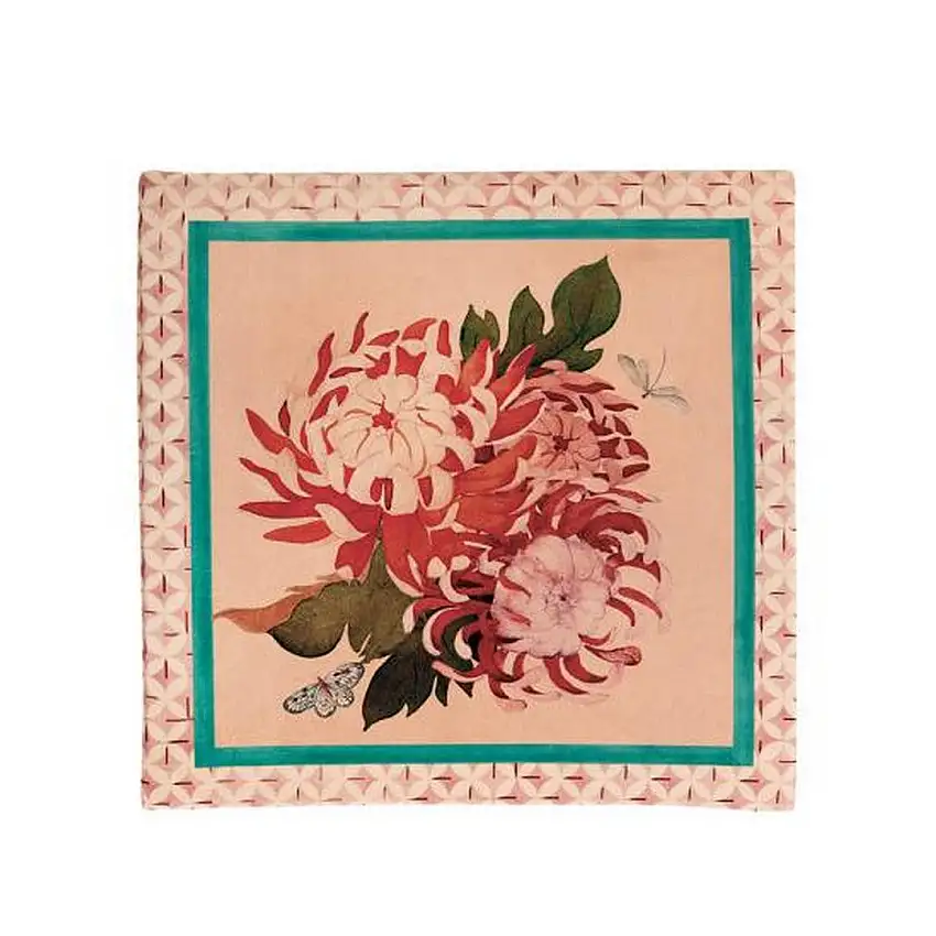 The Black Goose Cushion 48x48 - Telopea - 1C214