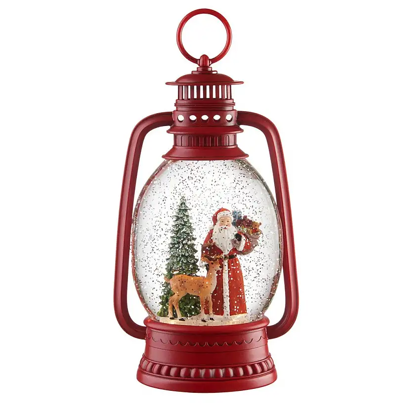 The Black Goose Christmas Decoration Music Box Lantern with Movement and Music - 1XM911.10