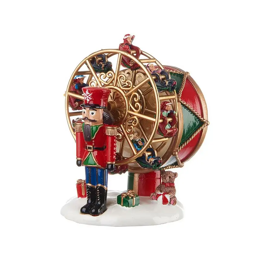 The Black Goose Ferris Wheel with Music Box and Movement - 1XM955.11