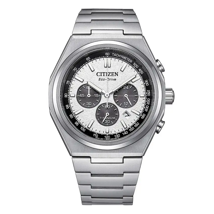 Citizen Men's Zenshin Chrono Super Titanium Watch - CA4610-85A