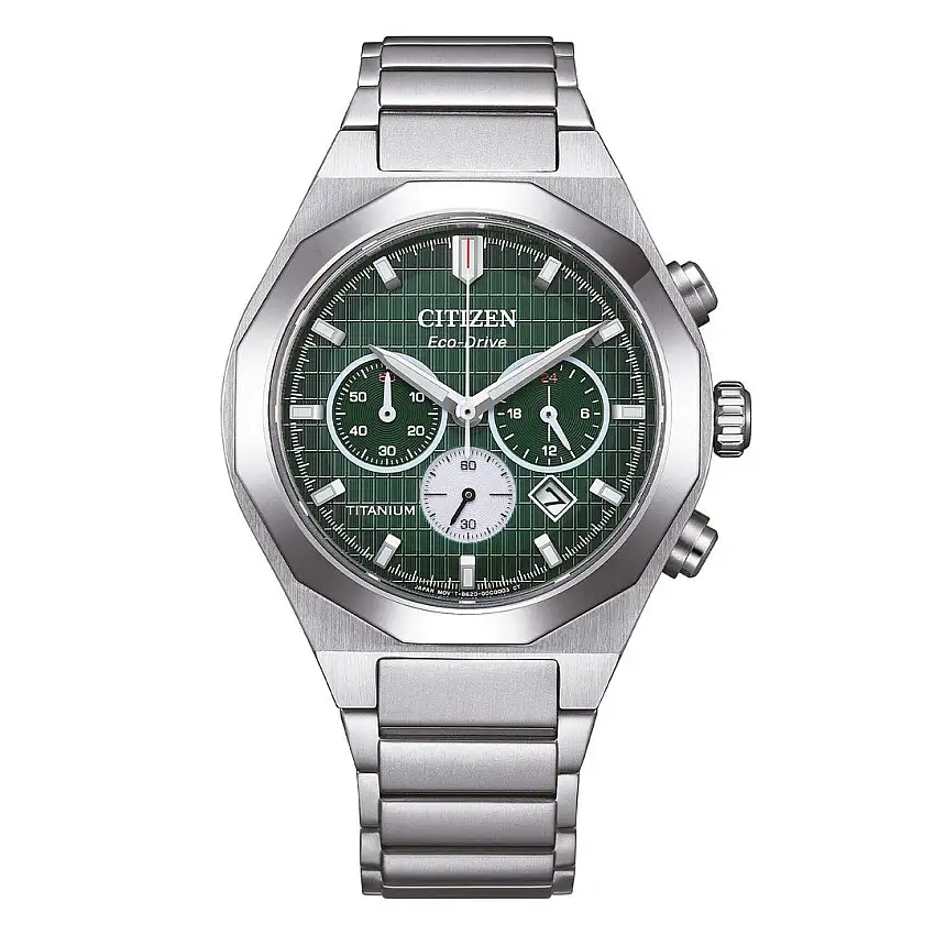 Citizen Men's Watch Zenshin Senkei Chrono Super Titanium - ca4691-59x