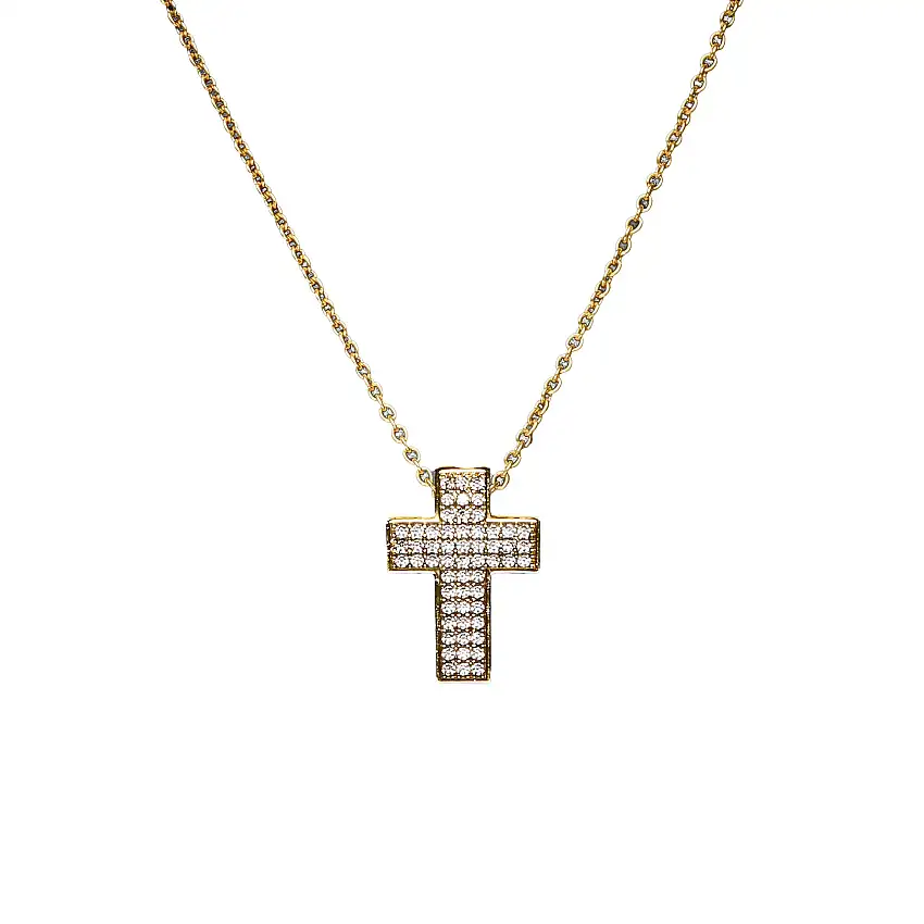Chiara Ferragni Women's Cross Necklace, J19AWC09