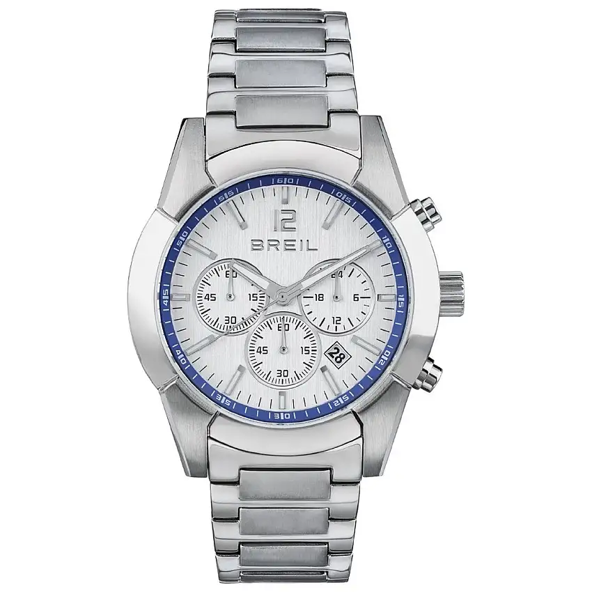 Breil Men's Bridge Chrono Silver Watch - TW1882