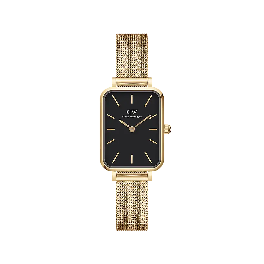 Daniel Wellington Women's Watch - Quadro Pressed Evergold DW00100557