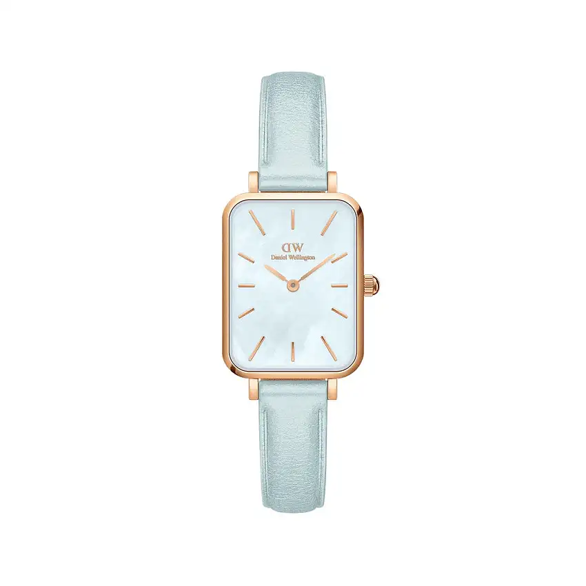 Daniel Wellington Quadro Bluebell Mop Women's Watch - DW00100638