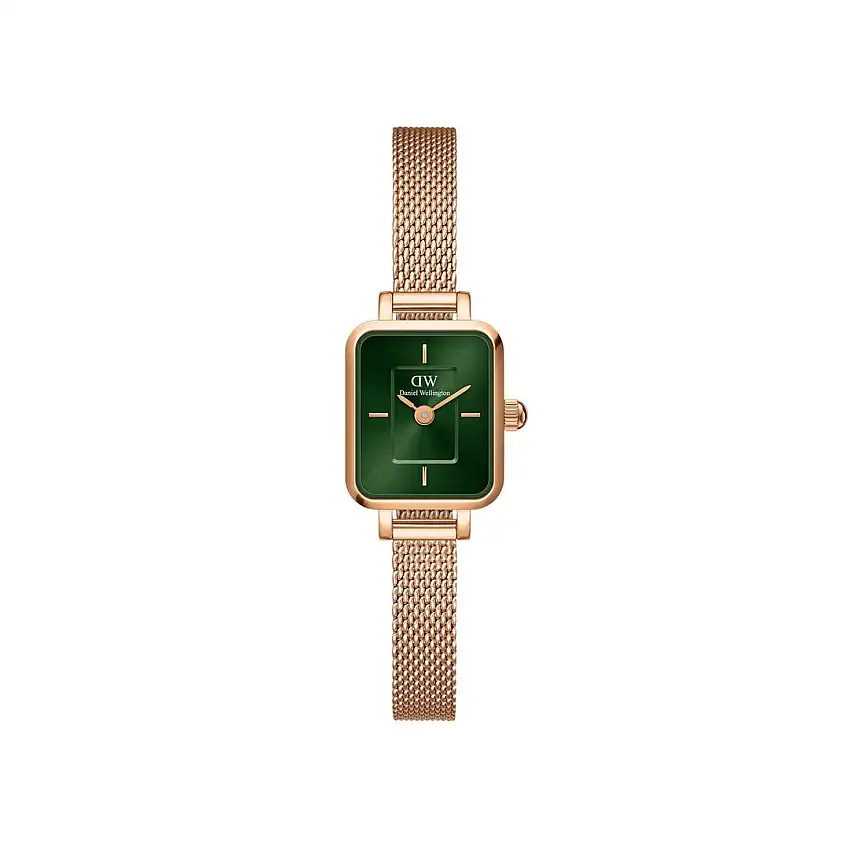 Daniel Wellington Quadro Mini Melrose Emerald Women's Watch - DW00100648