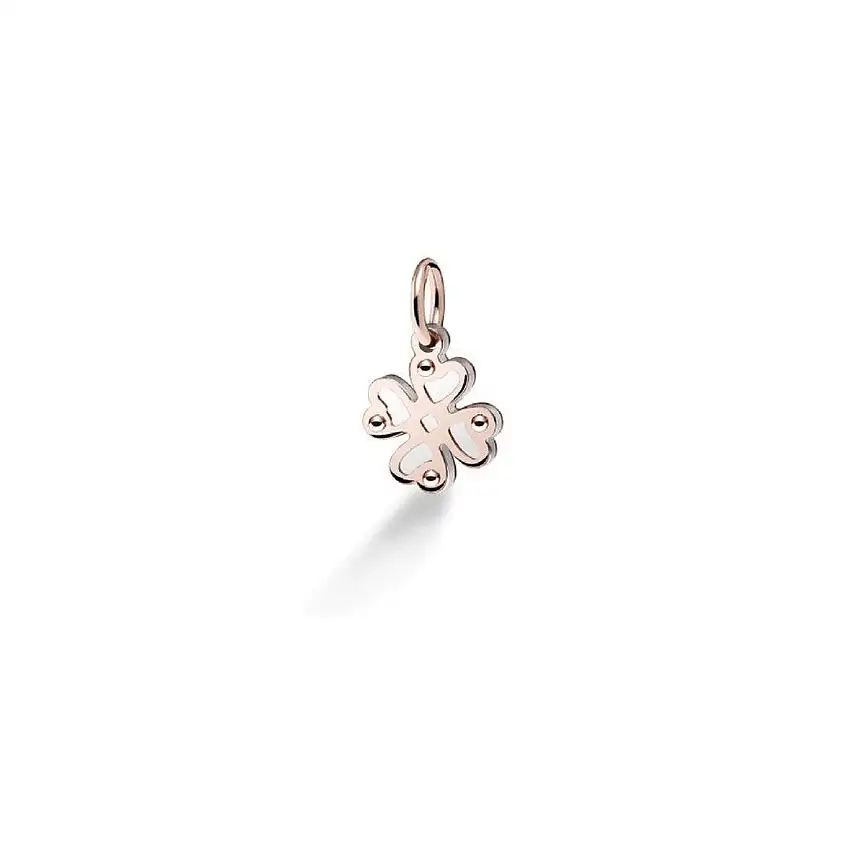 Charm Woman leBebè Lucky Silver Four Leaf Clover - LBB165