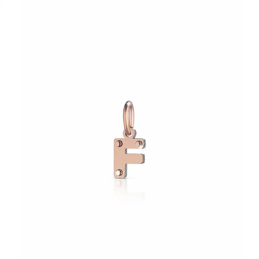 leBebè Women's Charm ABC Letter F - LBB170-F