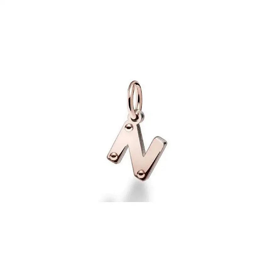 leBebè Women's Charm ABC Letter N - LBB170-N