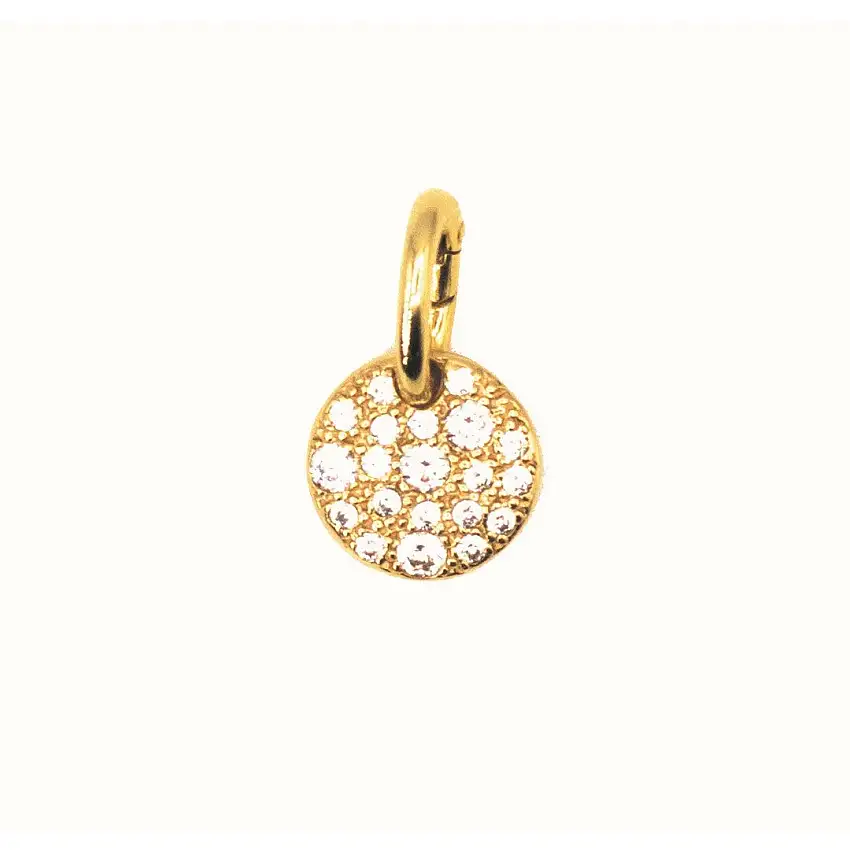 Alisei Pendant Women's Round Small White - P210