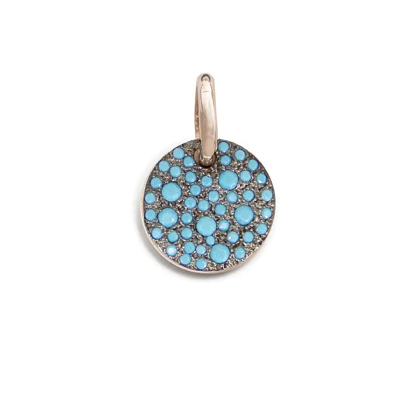 Alisei Pendant Woman Round Small Turquoise - P154