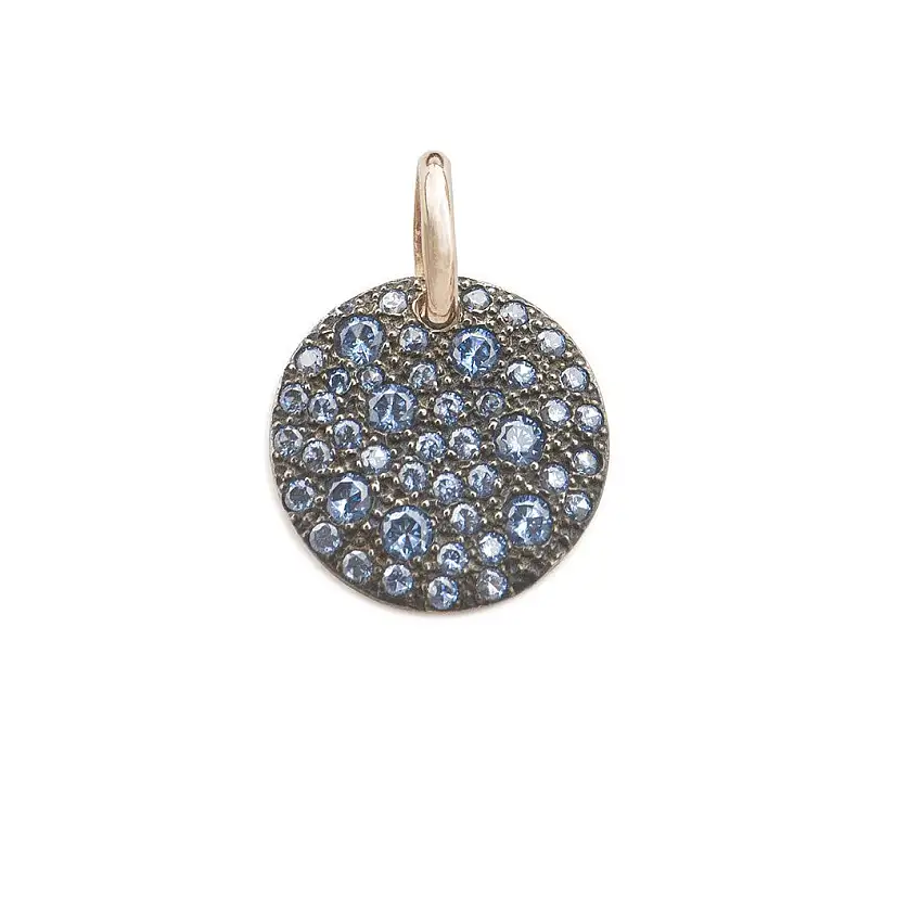 Alisei Pendant Woman Round Medium Tanzanite - P15