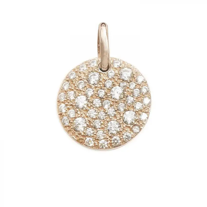 Alisei Pendant Woman Round Medium White - P13