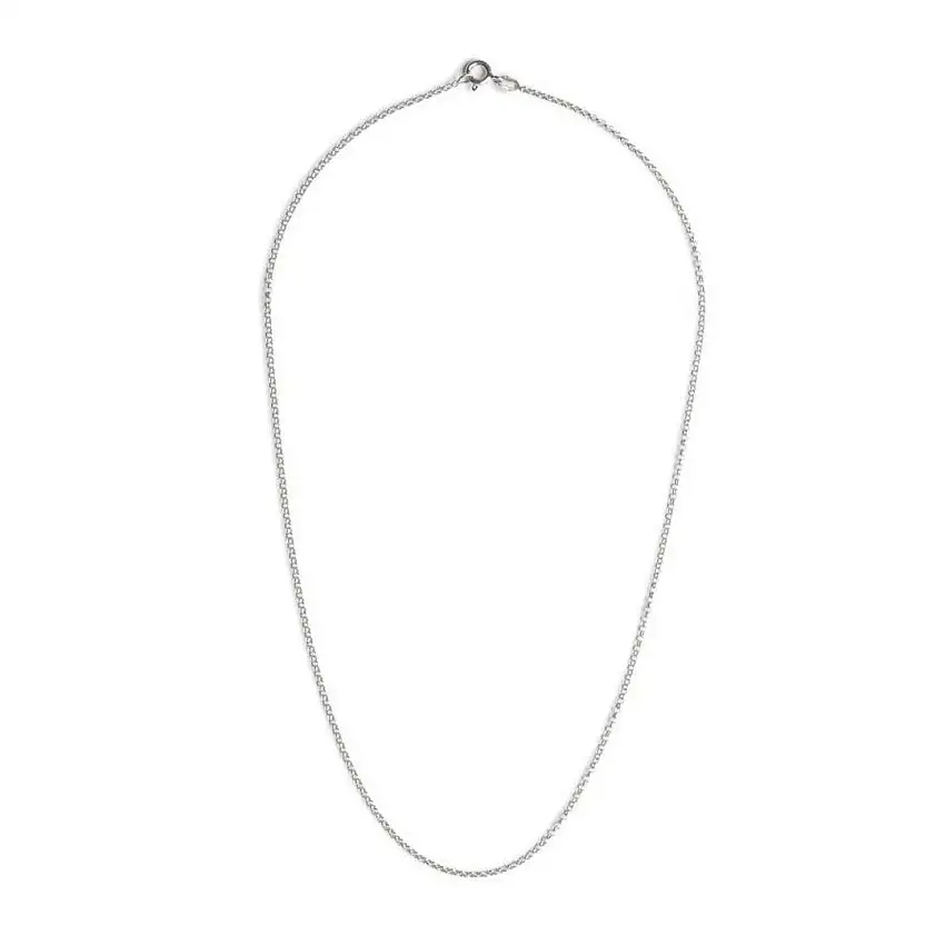 Alisei Women's Necklace Rolo Lucida - C4