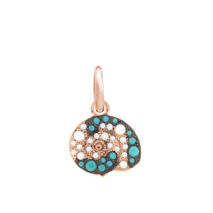 Alisei Pendant Woman Shell Agate/Black - P263