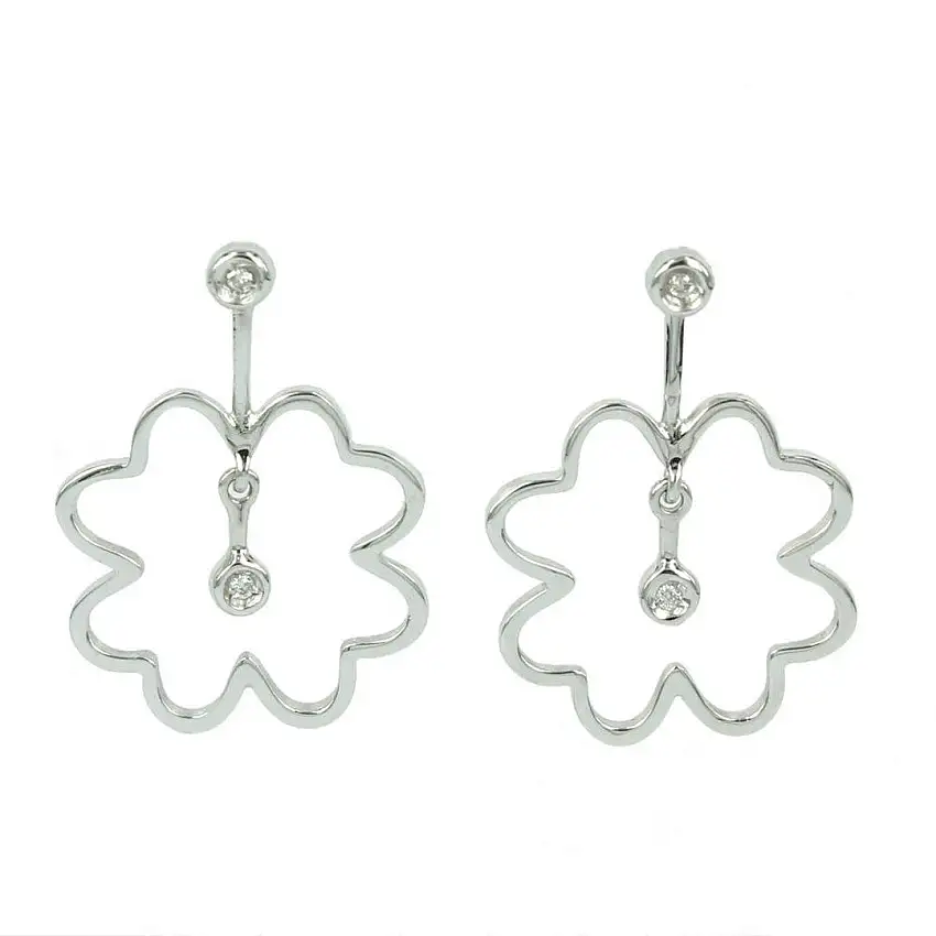 Bliss Women's Four Leaf Clover Earrings - K14163