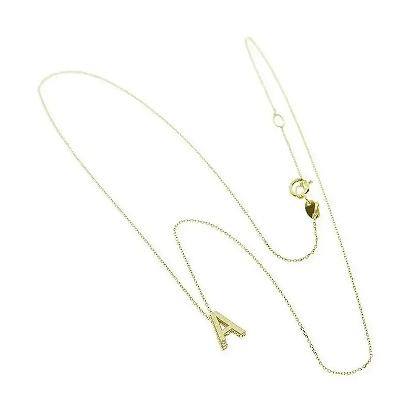 Bliss Women's Necklace Letter A - 20090386