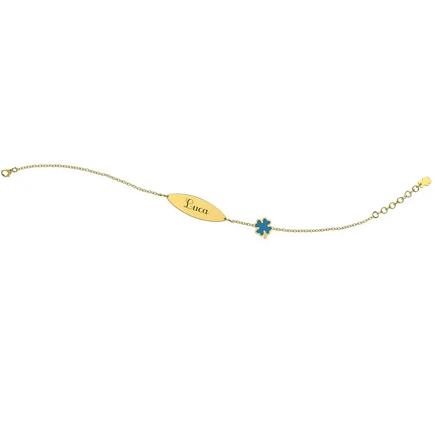 Nanan Women's Bracelet Tag. Bimbo 9Kt Gold - NGLD0009