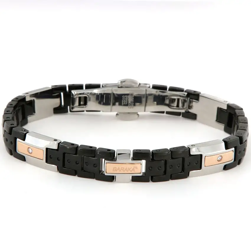 Barakà Men's Bracelet Rose Gold - 8033710143738