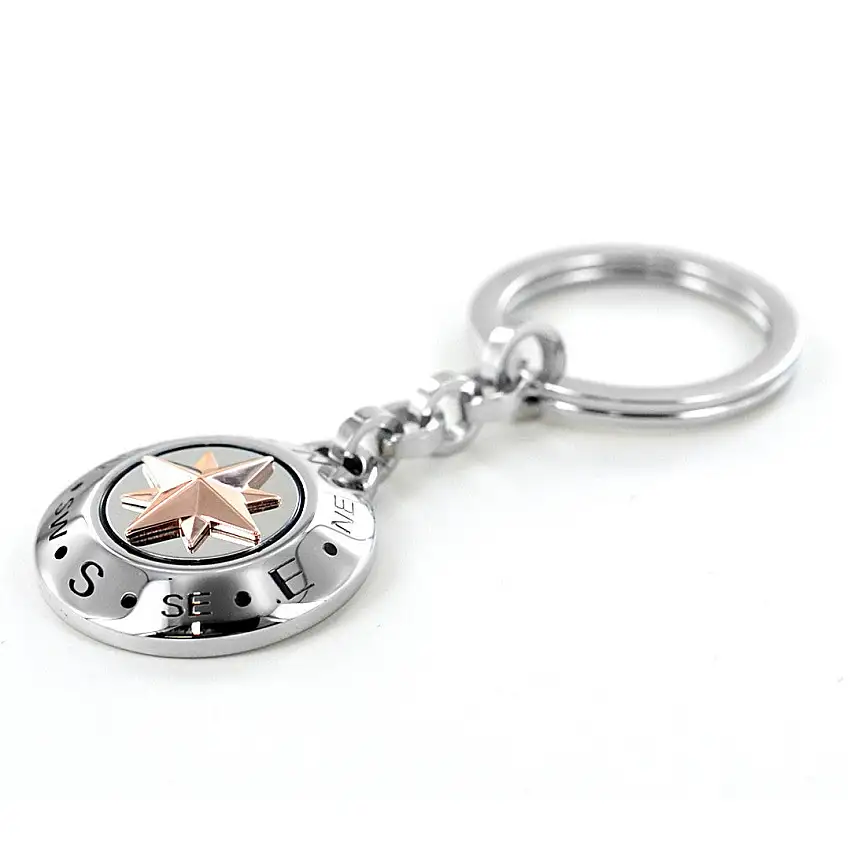 Zancan Men's Steel Keychain - EHP044