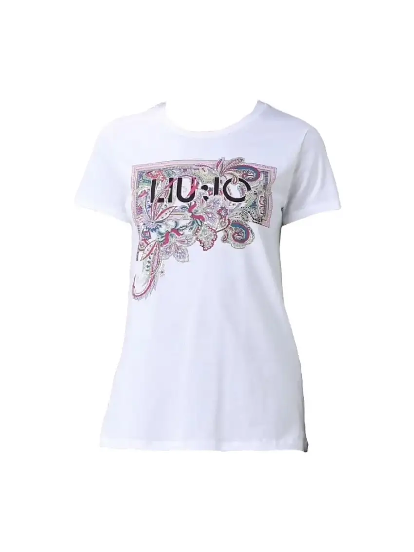 LIU JO WHITE Women's T-shirt WA5240JS923 M9594 White