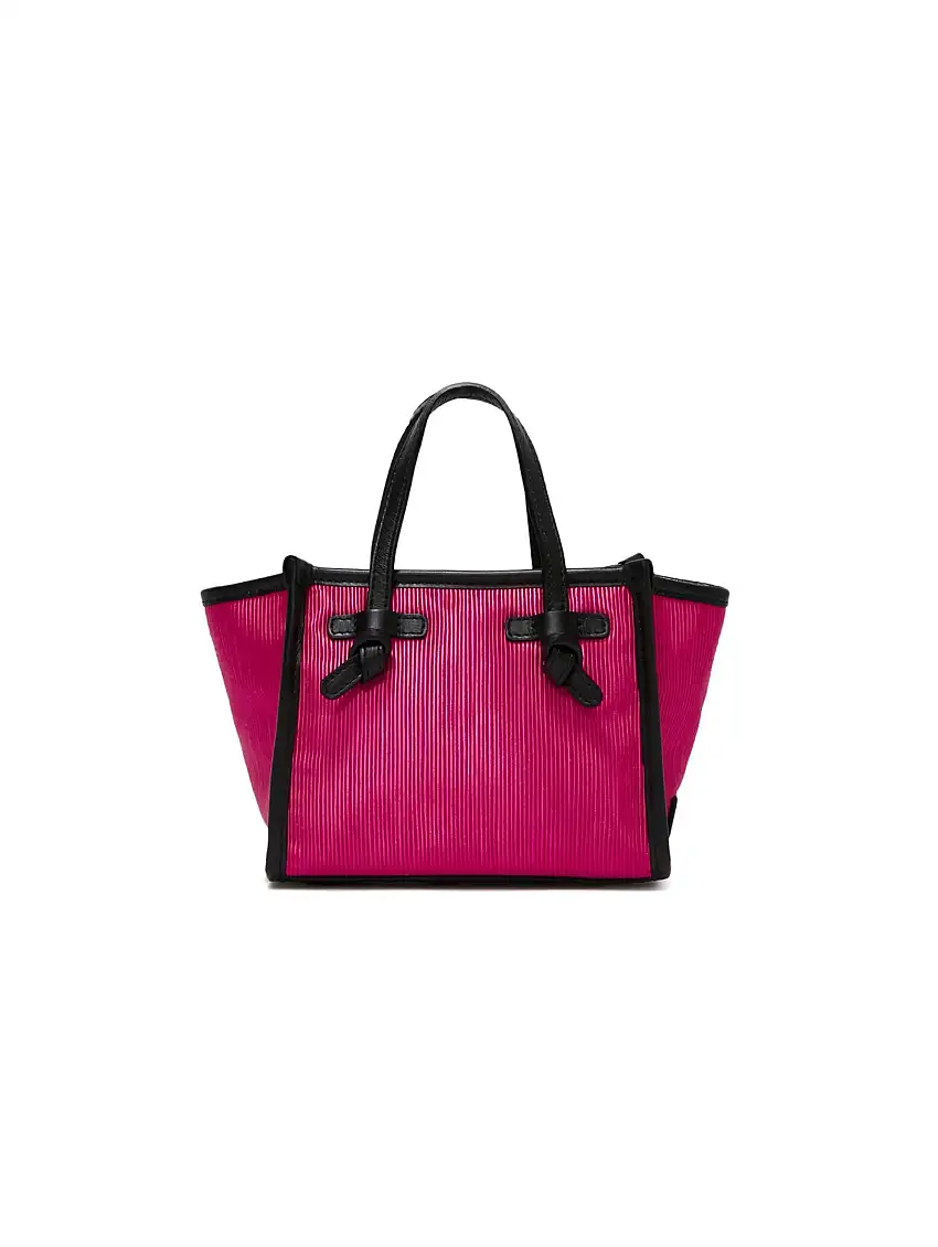 Borsa a Mano con Pieghe Miss Marcella Fucsia